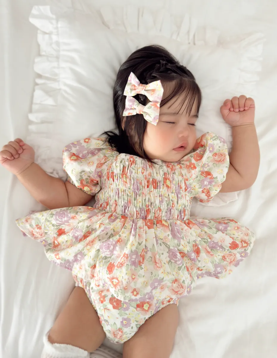 Alice Baby Girl Floral Romper