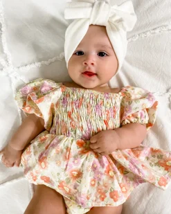 Alice Baby Girl Floral Romper
