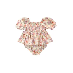 Alice Baby Girl Floral Romper