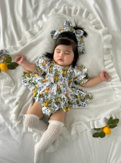 Amalfi Baby Girl Floral Romper