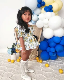 Amalfi Baby Girl Floral Romper