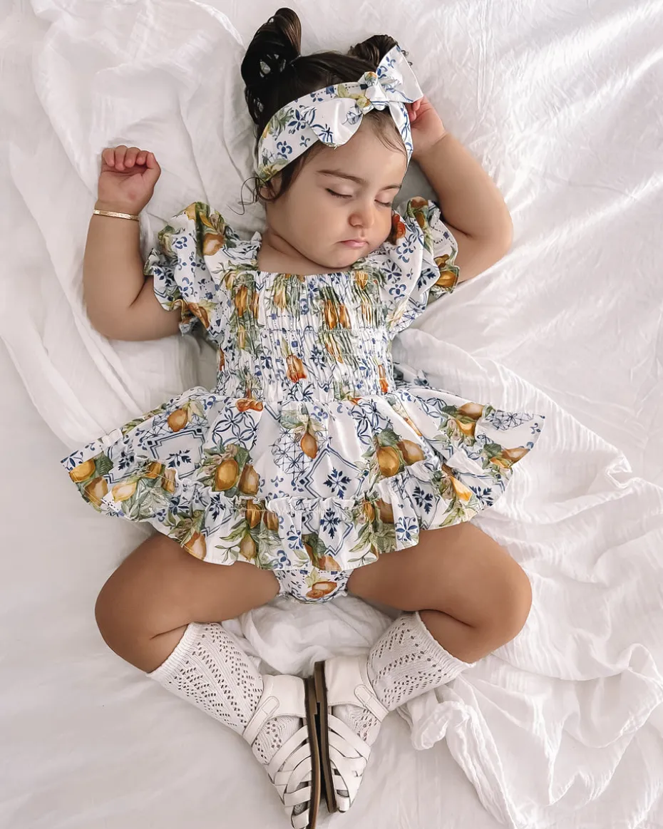 Amalfi Baby Girl Floral Romper