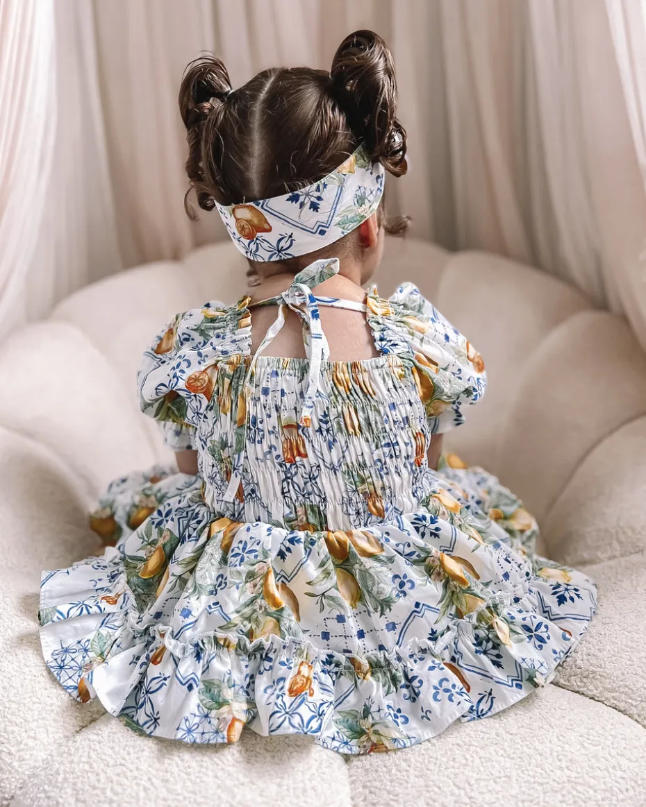 Amalfi Baby Girl Floral Romper