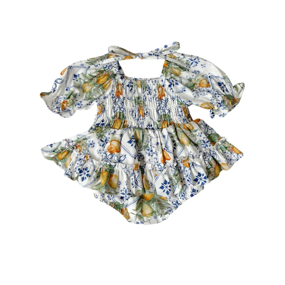 Amalfi Baby Girl Floral Romper