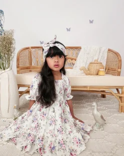 Antoinette Baby Girl Floral Hair Accessories