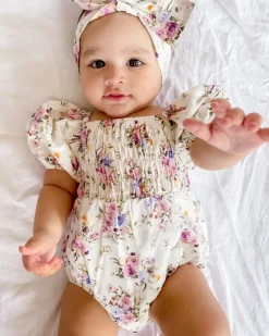 Antoinette Baby Girl Floral Hair Accessories