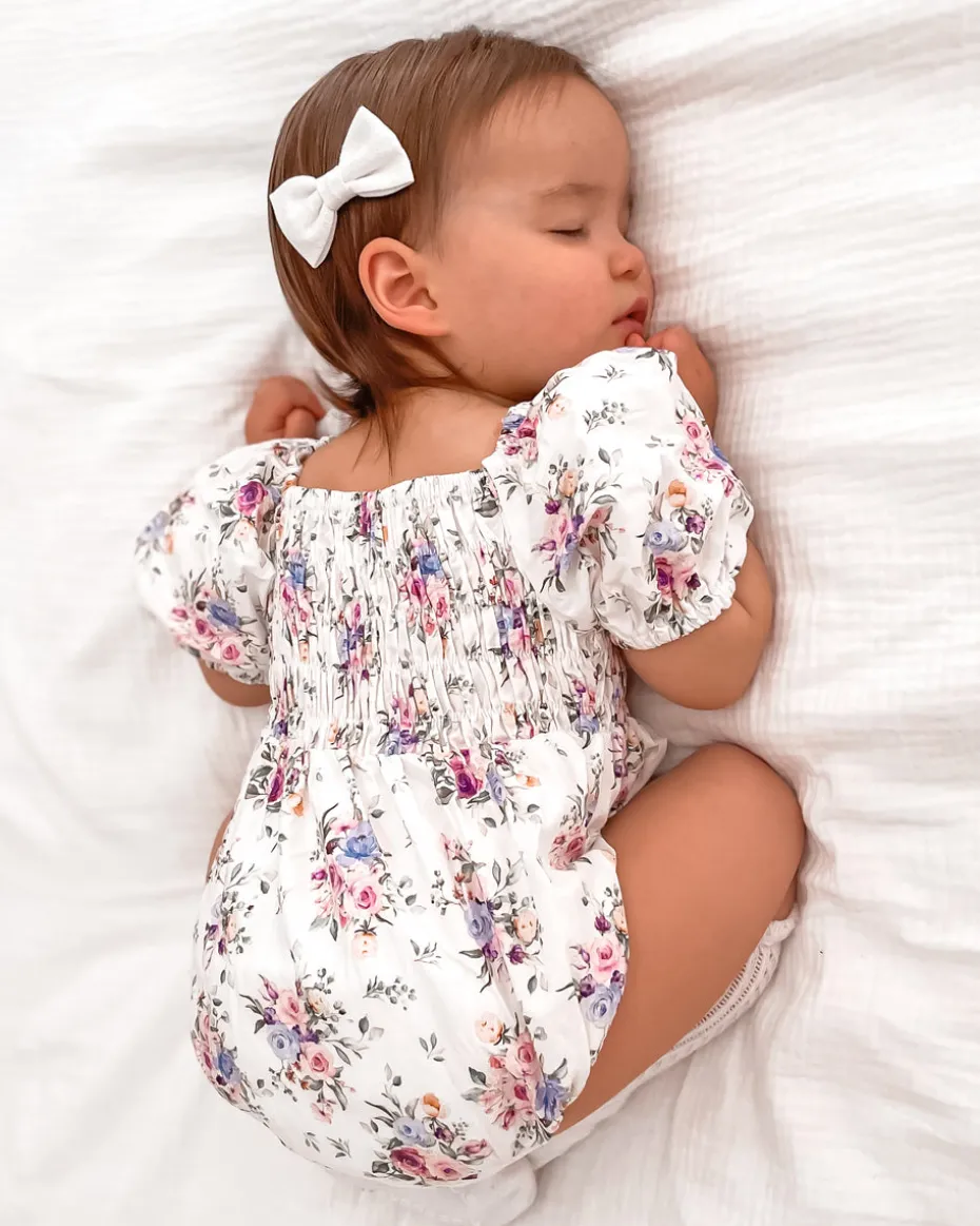 Antoinette Baby Girl Floral Romper