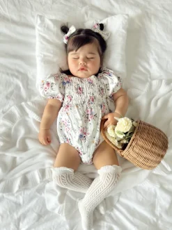 Antoinette Baby Girl Floral Hair Accessories