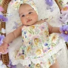 Aurelia Floral Baby Girl Romper