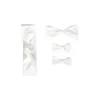 Belle Bow Baby Girl White Tulle Hair Accessories