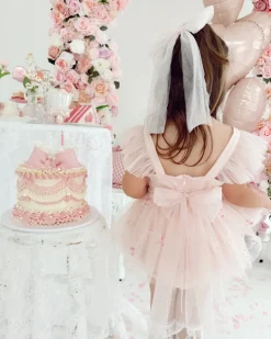 Belle Bow Perfect Pink Baby Girl Romper