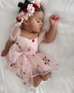 Berry Sundae Girls Flower Crown