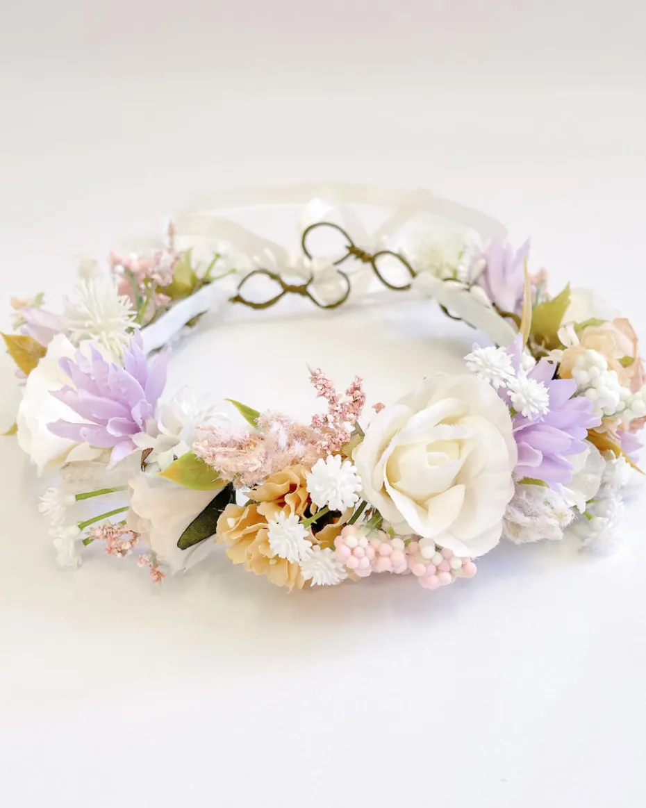 Butterfly Girls Flower Crown