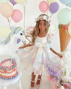 Butterfly Girls Flower Crown