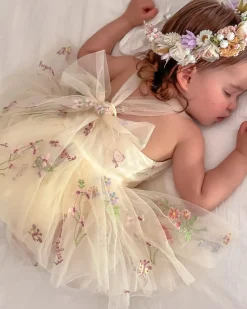 Butterfly Girls Flower Crown