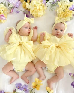Canary Lemon Hattie Belle Baby Girl Hair Accessories