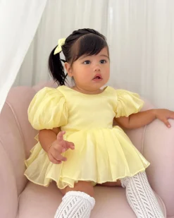 Canary Lemon Hattie Belle Baby Girl Hair Accessories