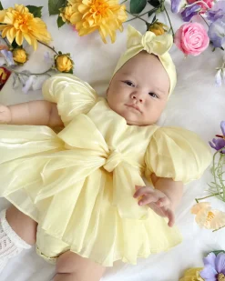 Canary Lemon Hattie Belle Baby Girl Hair Accessories