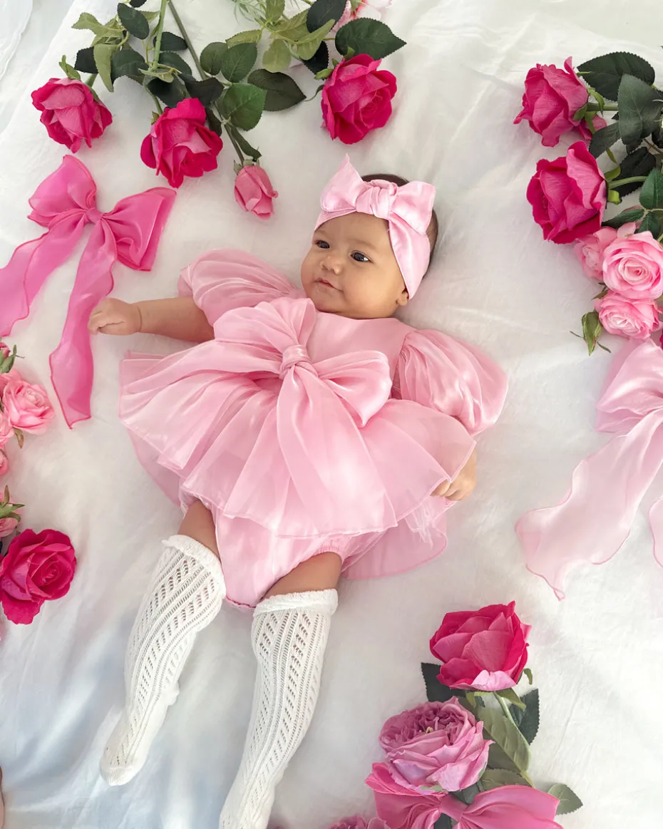 Candy Pink Dolly Baby Girl Hair Accessories