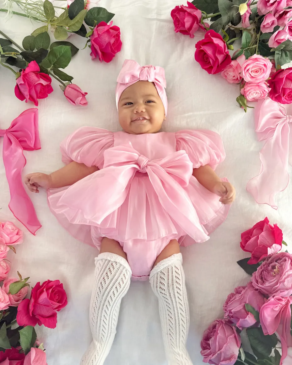 Candy Pink Dolly Baby Girl Hair Accessories