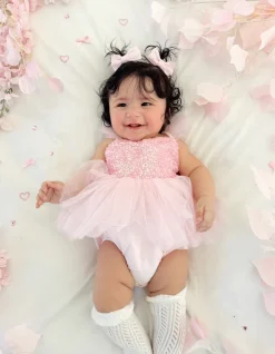 Candy Pink Sparkle Baby Girl Hair Accessories