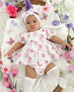 Charlotte Mae Baby Girl Floral Hair Accessories