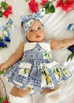 Ciao Bella Baby Girl Floral Romper
