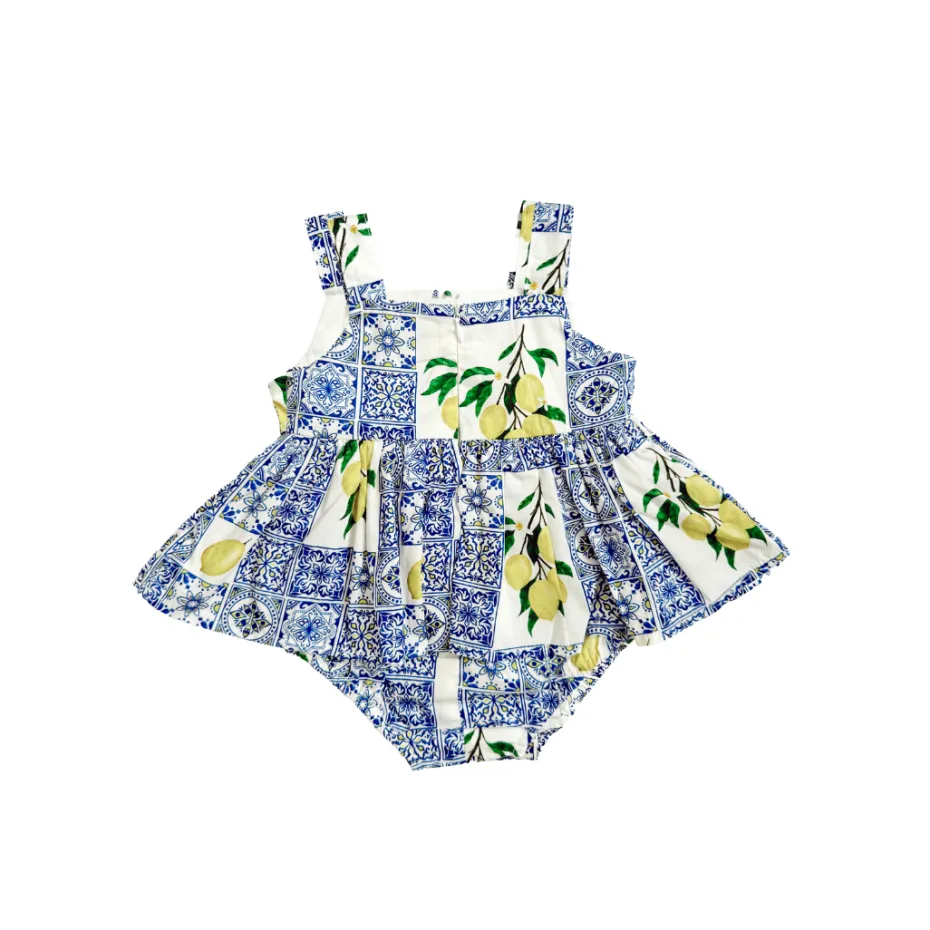 Ciao Bella Baby Girl Floral Romper