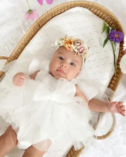 Cordelia Stretch Baby Flower Crown