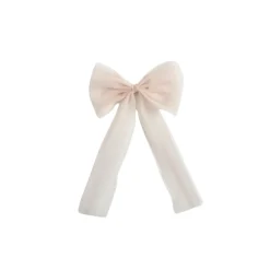 Cosette Perfect Pink Tulle Girls Hair Bow