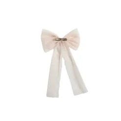 Cosette Perfect Pink Tulle Girls Hair Bow