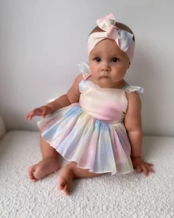 Cotton Candy Baby Girl Hair Accessories