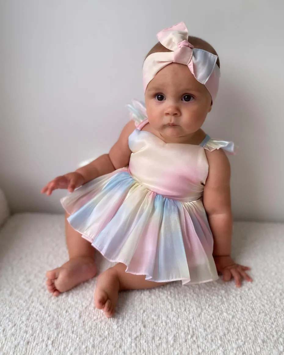 Cotton Candy Baby Girl Hair Accessories