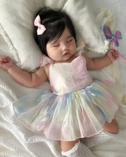 Cotton Candy Baby Girl Hair Accessories
