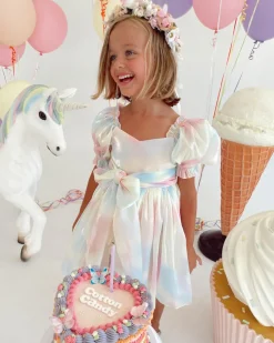 Cotton Candy Girls Party Dress