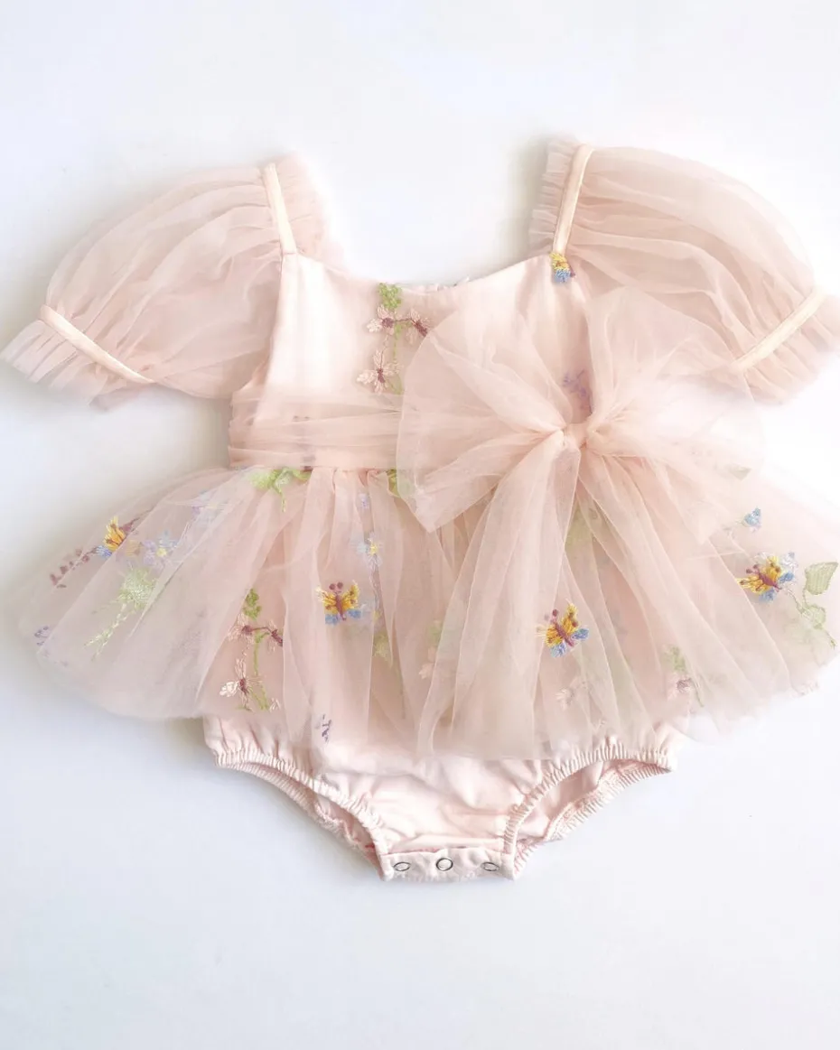 Cupcake Heavenly Pink Baby Girls Romper