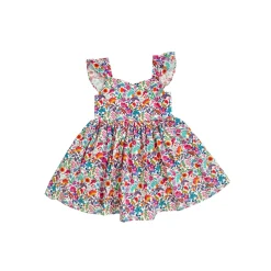 Darlia Garden Girls Floral Dress