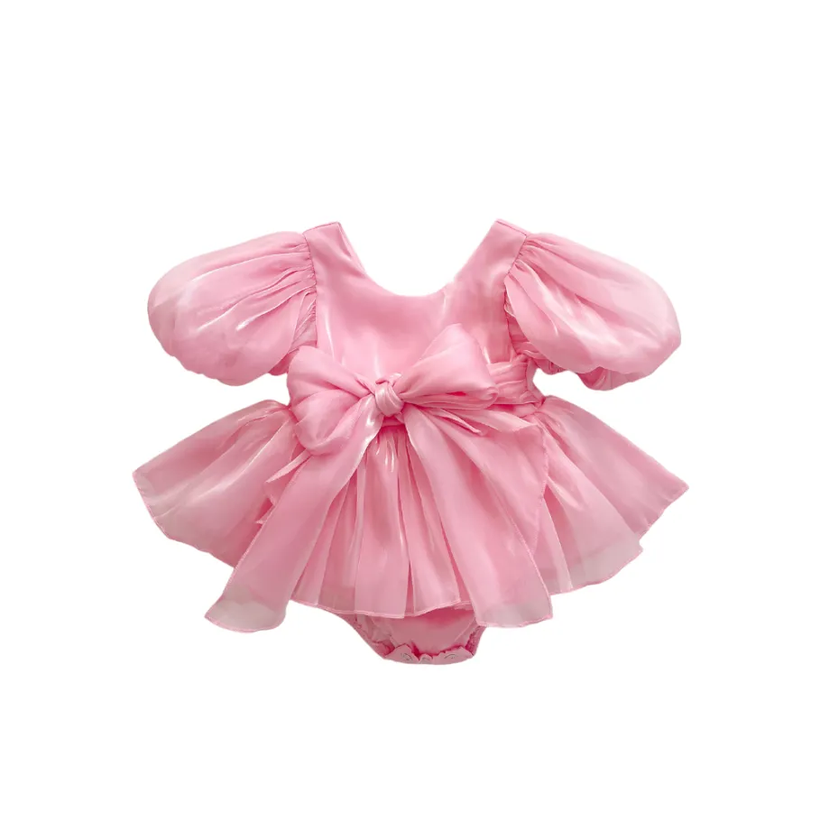 Dolly Candy Pink Baby Girl Romper