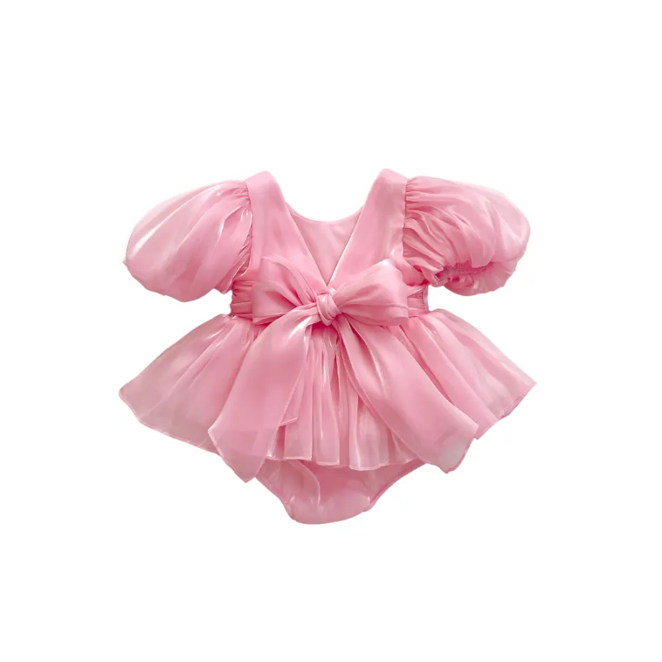 Dolly Candy Pink Baby Girl Romper