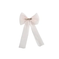 Dottie Candy Pink Tulle Girls Hair Bow