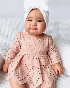 Dusty Rose Ivy Baby Girl Two Piece Set