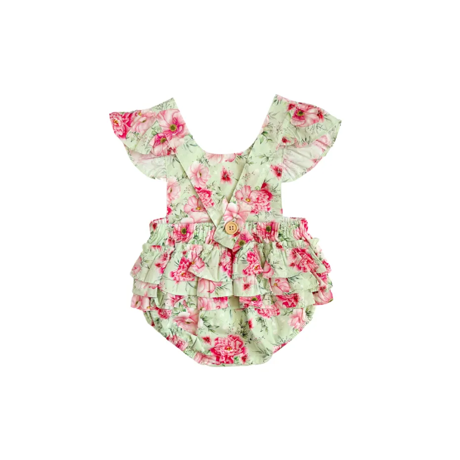 Ellery Belle Baby Girl Floral Romper