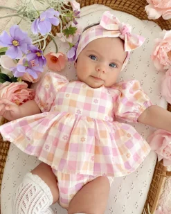 Ellie May Baby Girl Floral Romper
