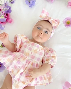 Ellie May Baby Girl Floral Romper
