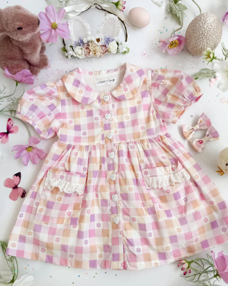 Ellie May Girls Floral Dress