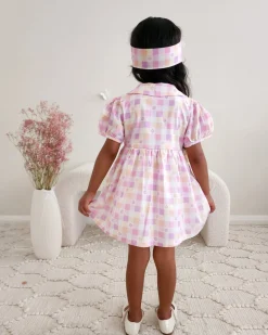 Ellie May Girls Floral Dress