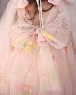 Enchanted Rose Heavenly Pink Girls Party Dress