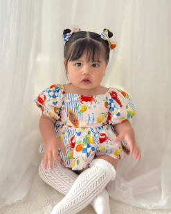 Euro Summer Baby Girl Floral Hair Accessories
