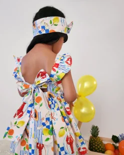 Euro Summer Girls Floral Dress