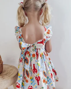 Euro Summer Girls Floral Dress